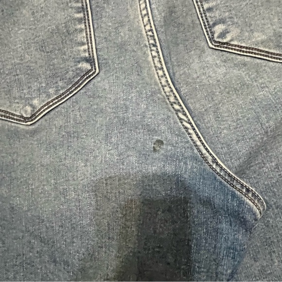 Old navy plus size high rise super skinny jeans light Wash pockets stretchy 24w - Picture 5 of 10